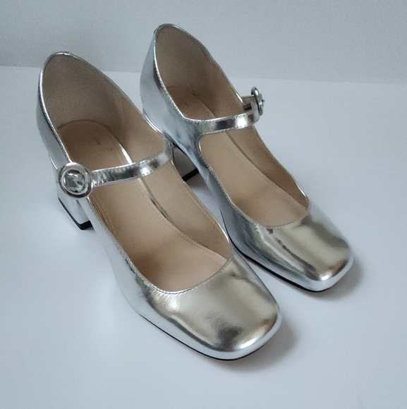 Marc Fisher Leather Mary Janes - Picture 3 of 14